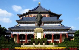 Image of Sun Yat-sen Memorial Hall in Guangzhou China