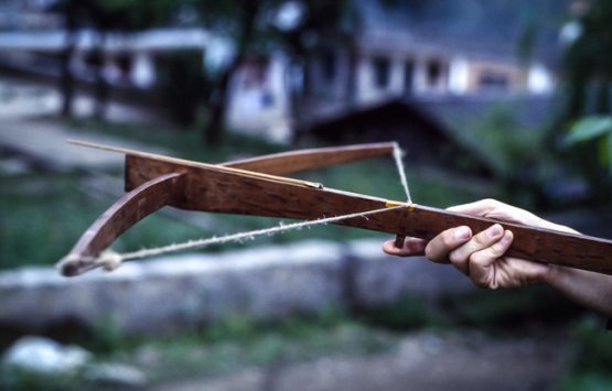 Image of Learning the art of the crossbow in Yunnan