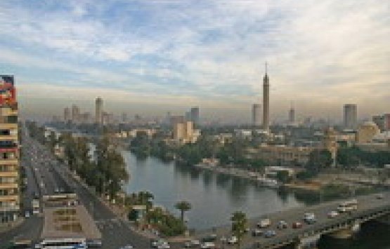 Image of Cairo Over Night From Sharm El shekh 