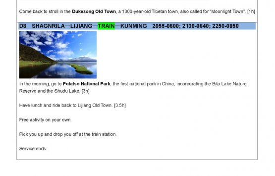 Image of H-1 8-DAY YUNNAN HIGHLIGHT TOUR